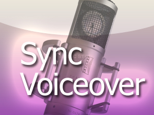Sync, Voiceover